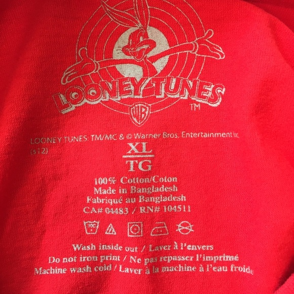 Tasmanian Devil T-shirt, size XL by Looney Tunes - Picture 3 of 4